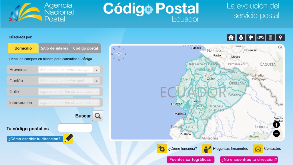 Postal Code Ecuador at Richard Neumann blog
